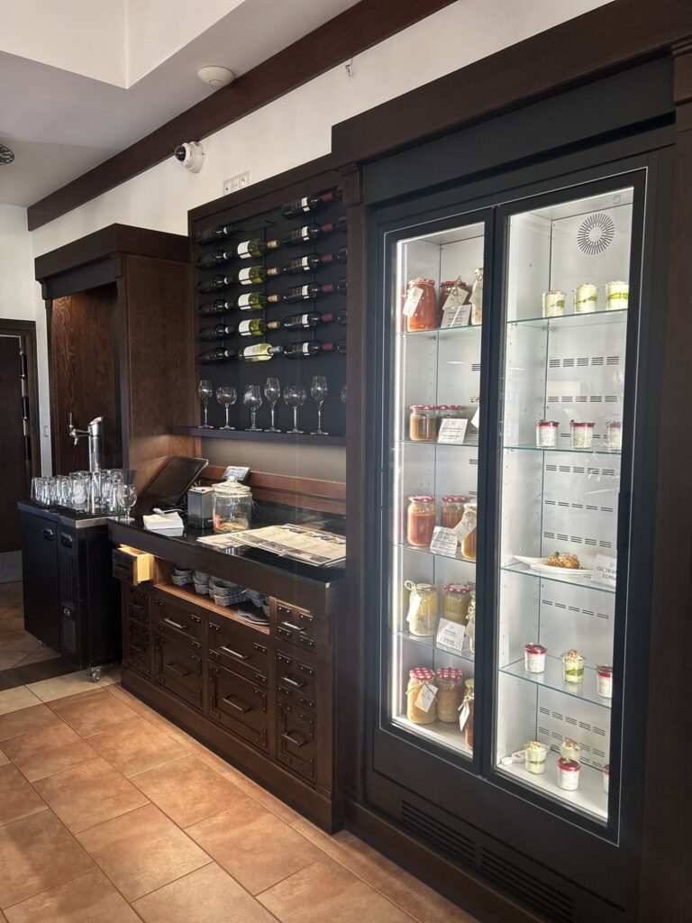 Jesienne dekoracje w restauracji Złota Jesień